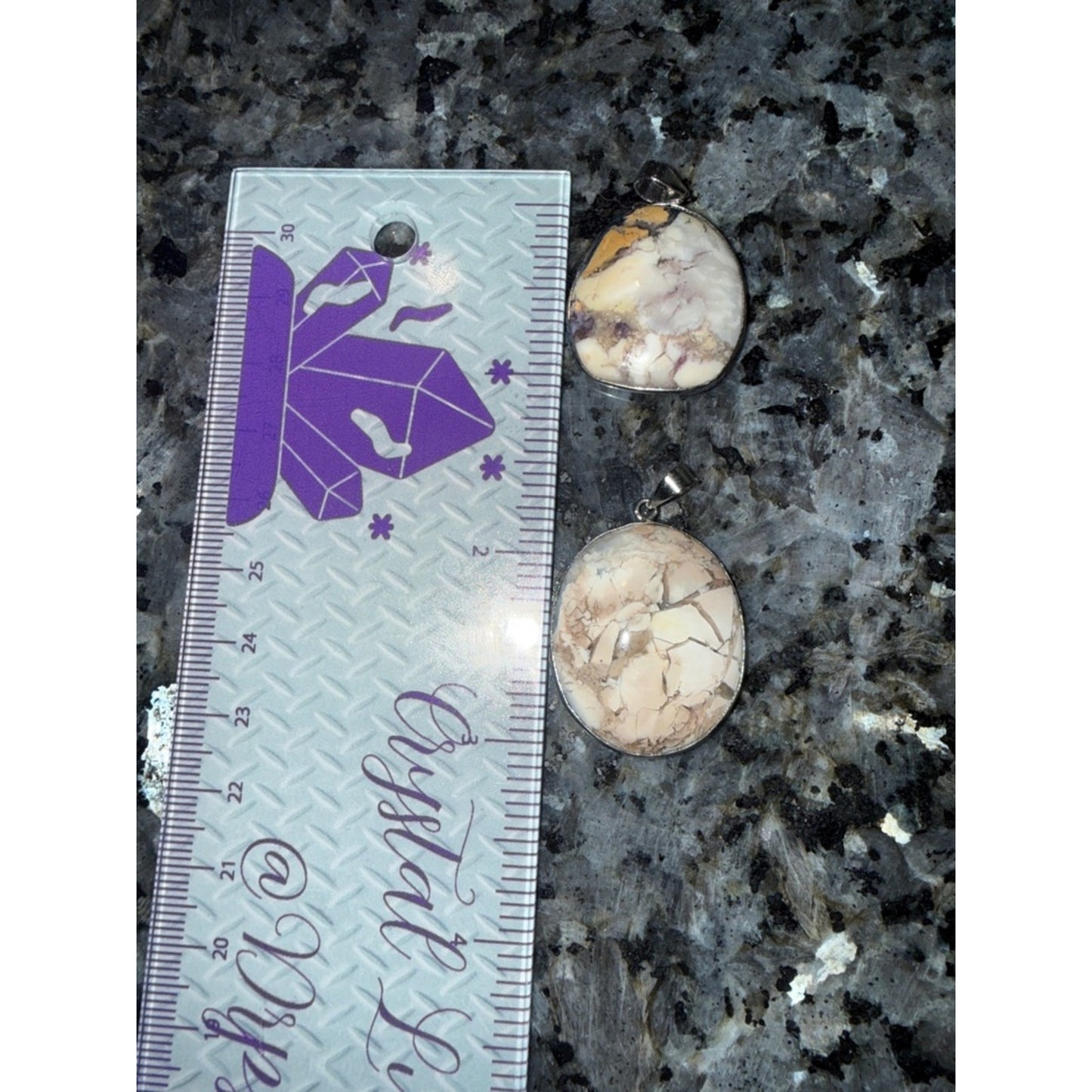 Tiffany Stone Utah Stainless Bale Pendant PRICE FOR ONE