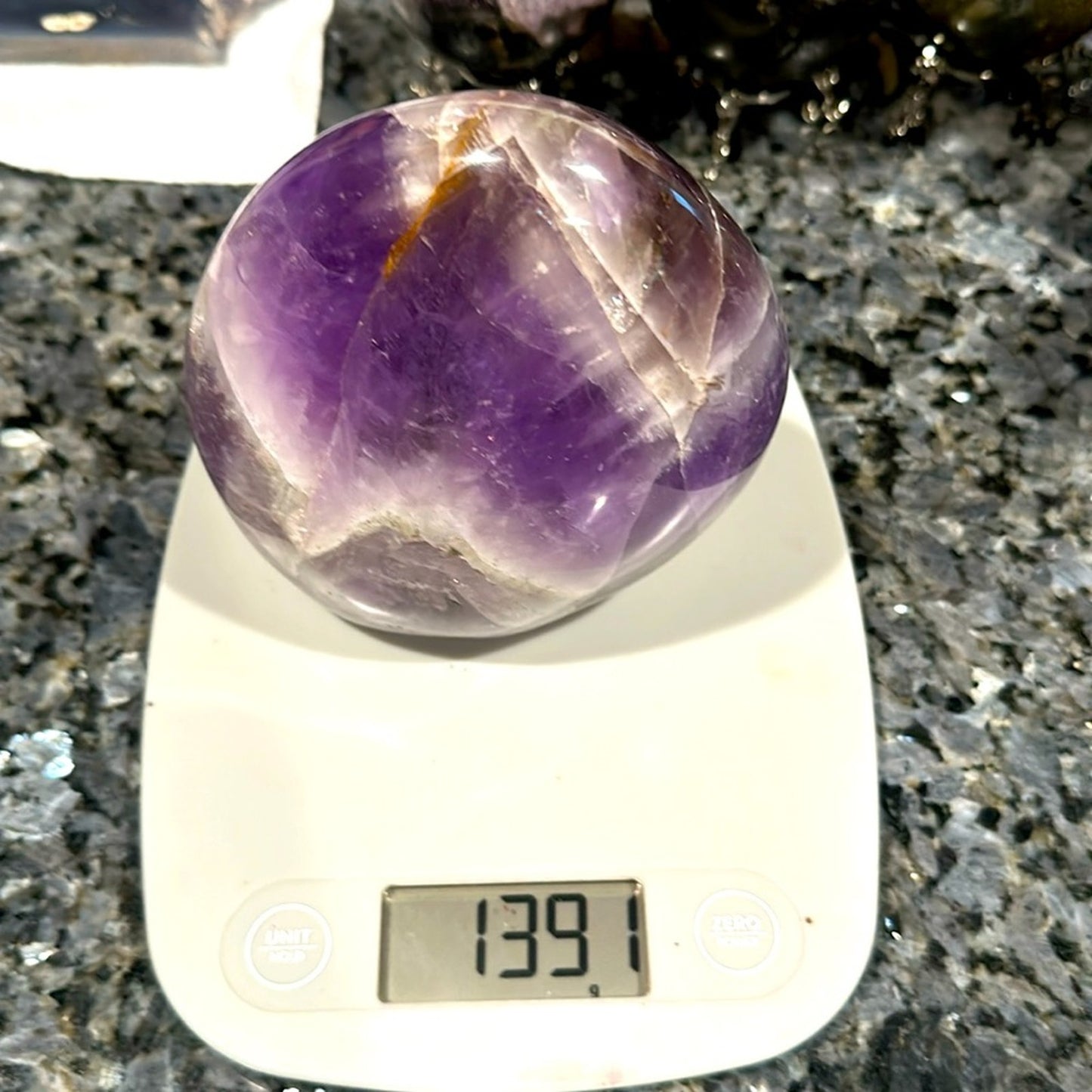 Chevron Amethyst Jumbo Mountain - CHAMYMTNJMB-001