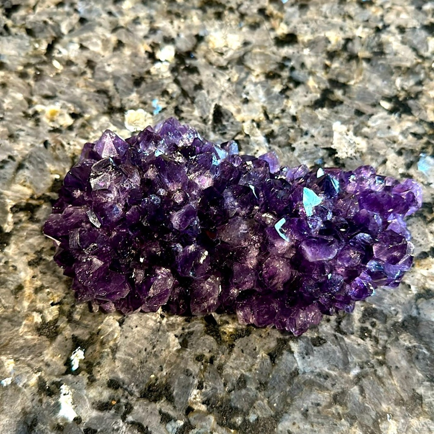 Amethyst Raw Cluster Gorgeous Small Points - AMYCLSDRK001
