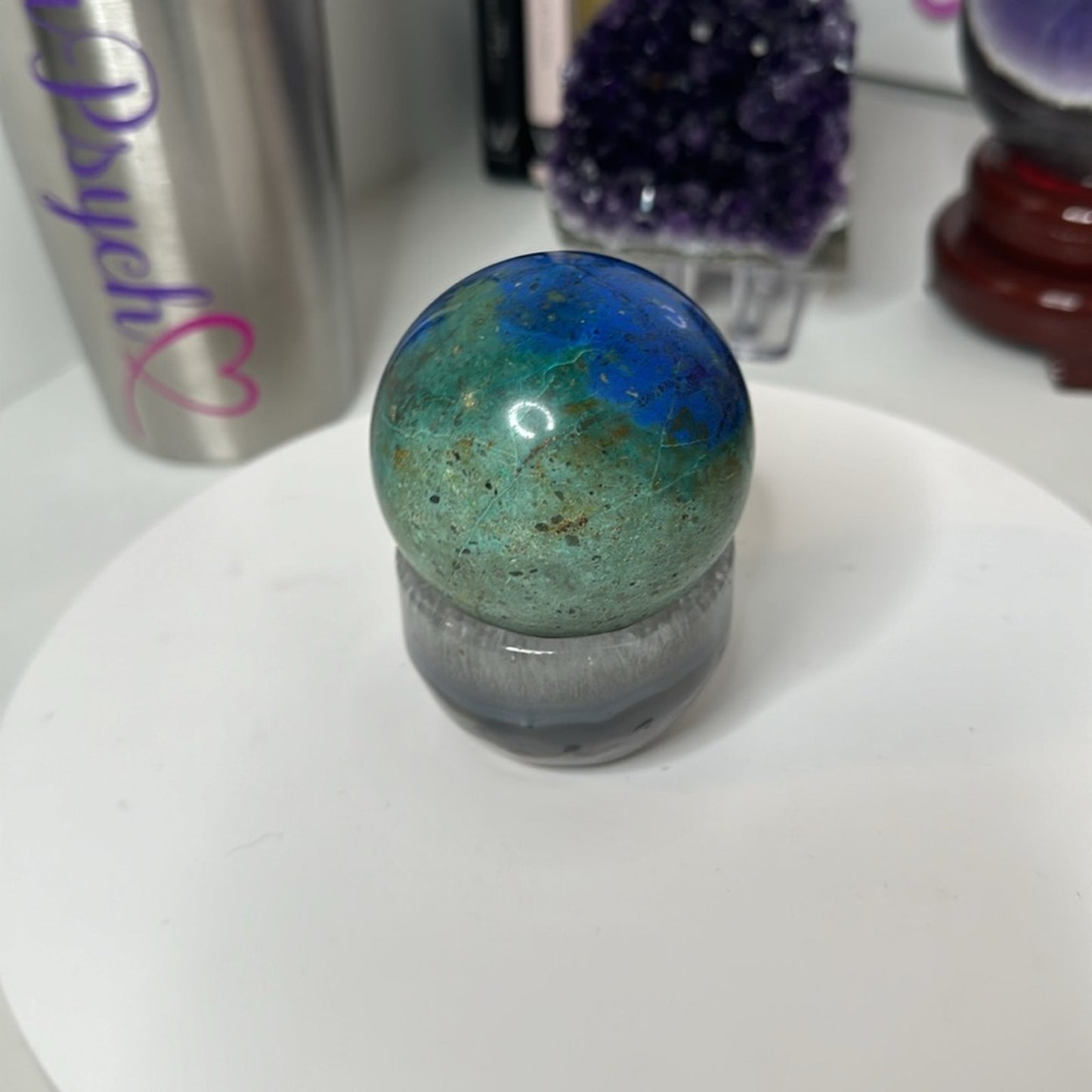 Azurite Sphere 60MM - AZURITESPHR-001
