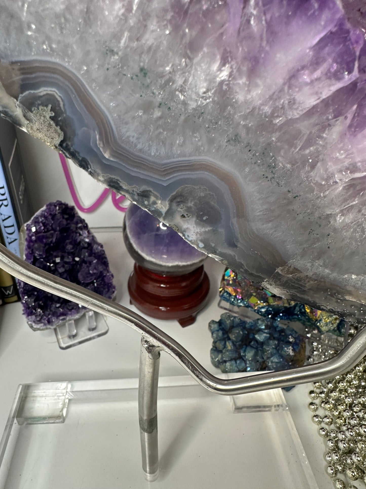 Amethyst Large Point Portal AMYPTLSTAND-001