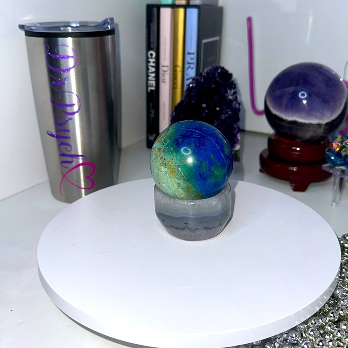 Azurite Sphere 60MM - AZURITESPHR-001