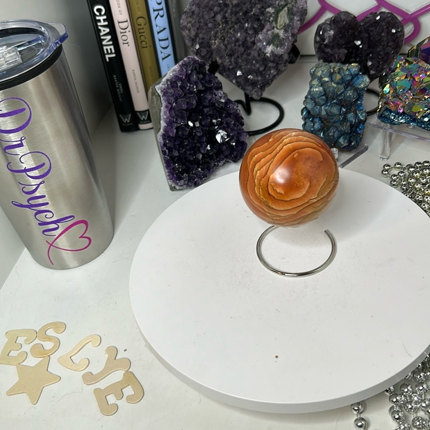 Picture Jasper Sphere - PJASPERSPH-003 61.5MM