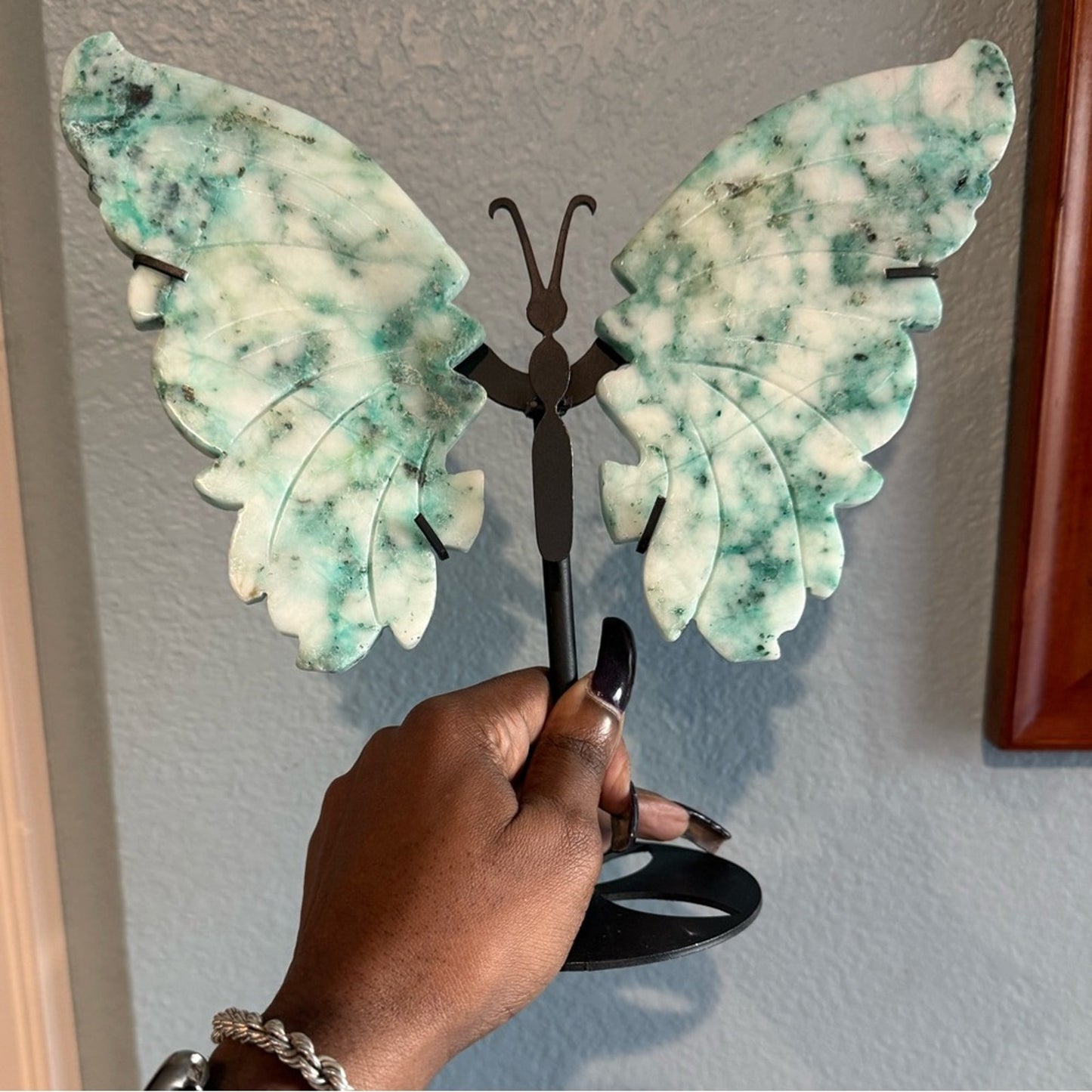 Phoenix Stone Butterfly with stand 🦋