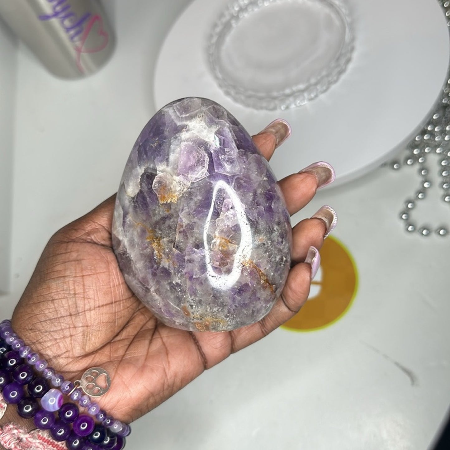 Chevron Amethyst Mountain Medium - CHAMYMTNMED-002