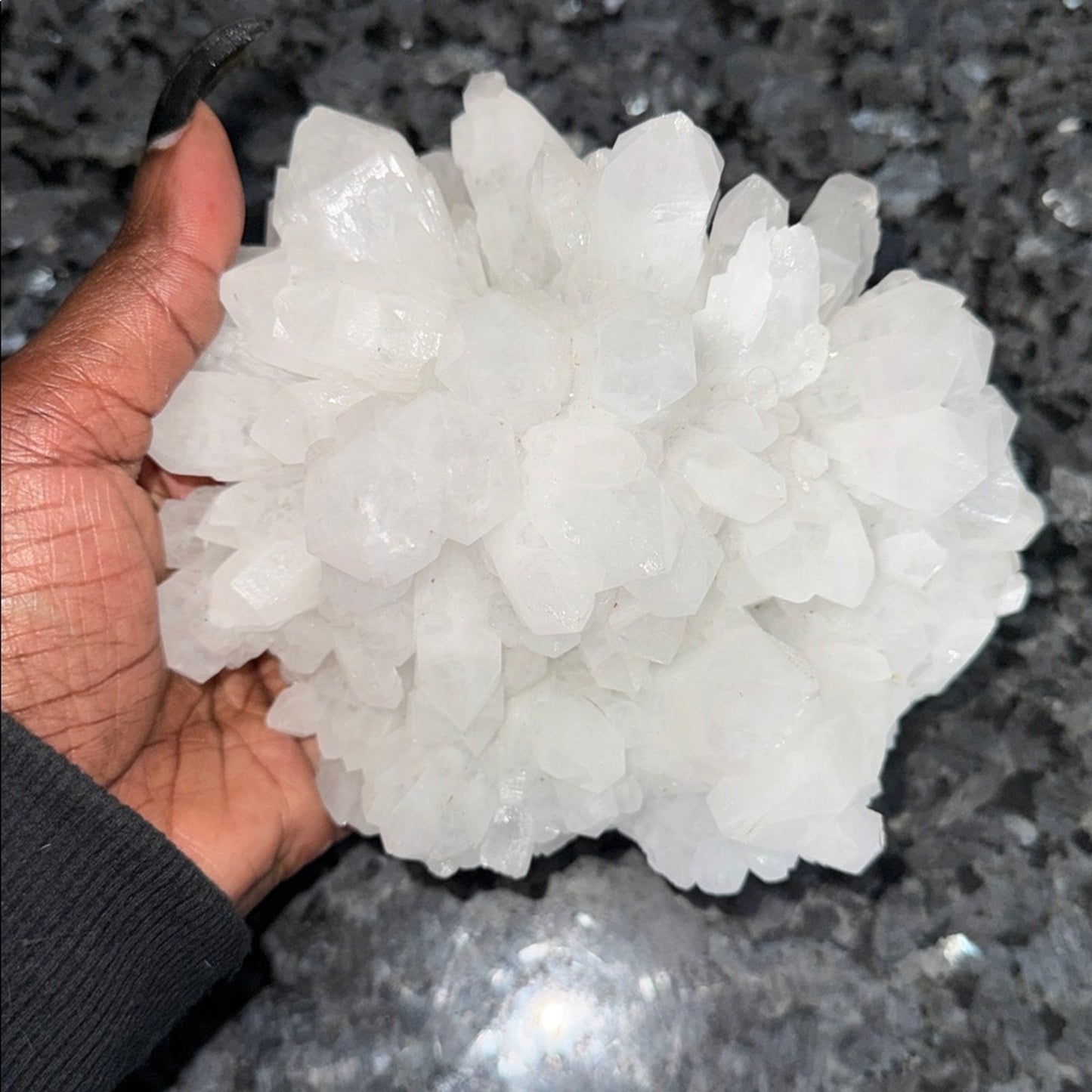 Quartz Calcite Cluster from India