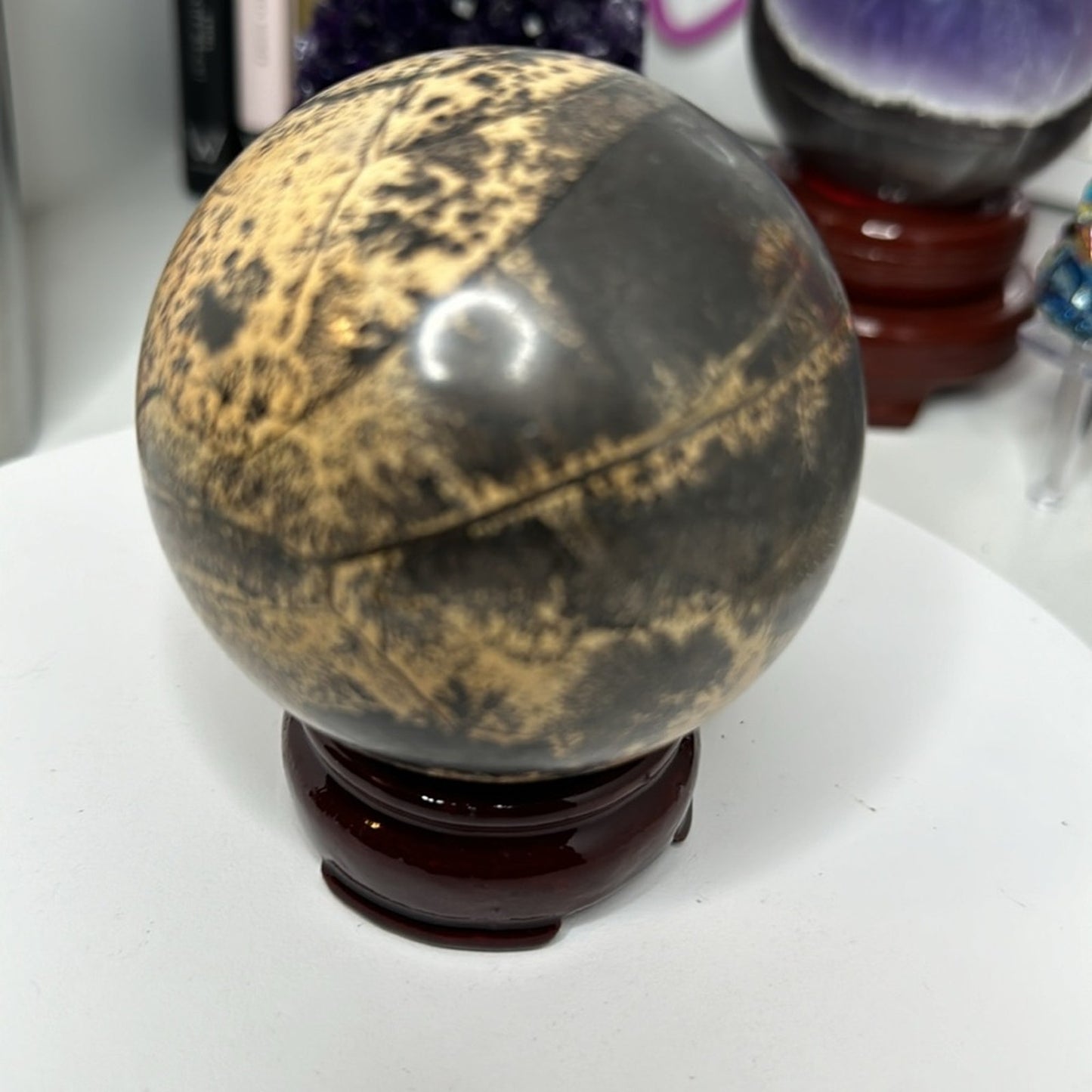 Picture Jasper Sphere - PJASPERSPH-001 78MM