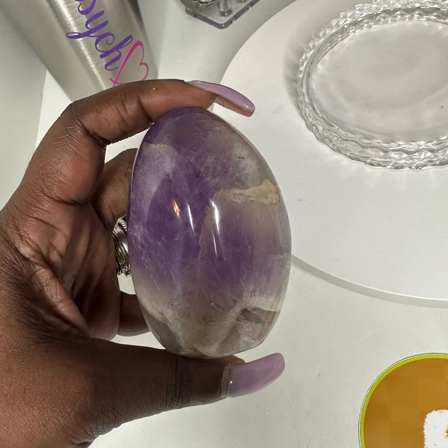 Chevron Amethyst Mountain Small - CHAMYMTNSML-001