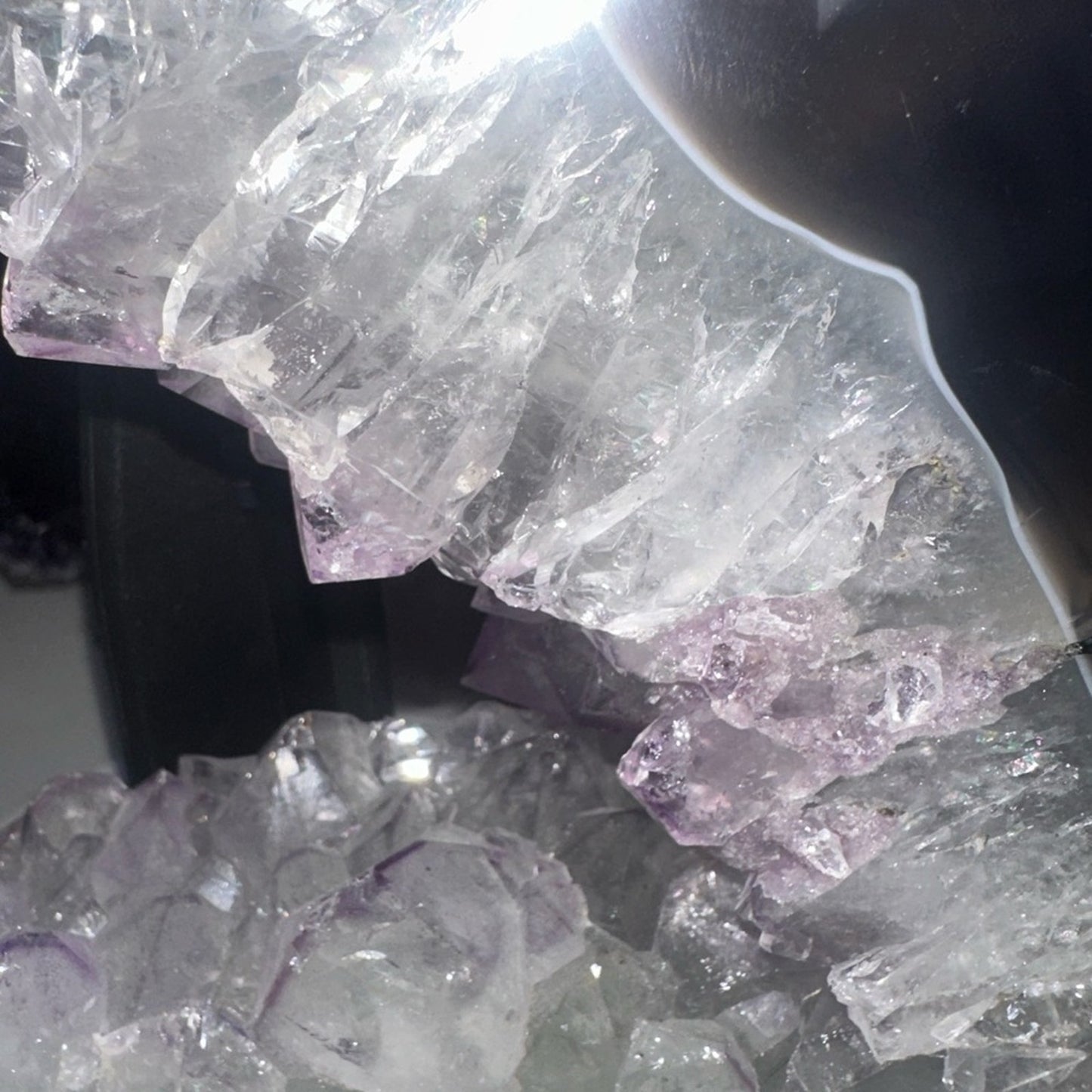 Agate & Amethyst “Mirror Mirror” Sugar Portal - AGMIRPORTL-001