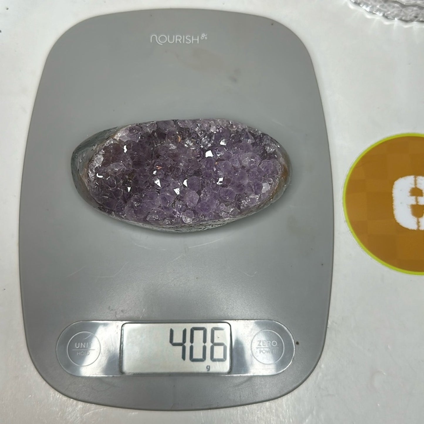 Amethyst Raw Freeform Potato Sugar Points  - DRUZYAMYPOTATO-001 104MM