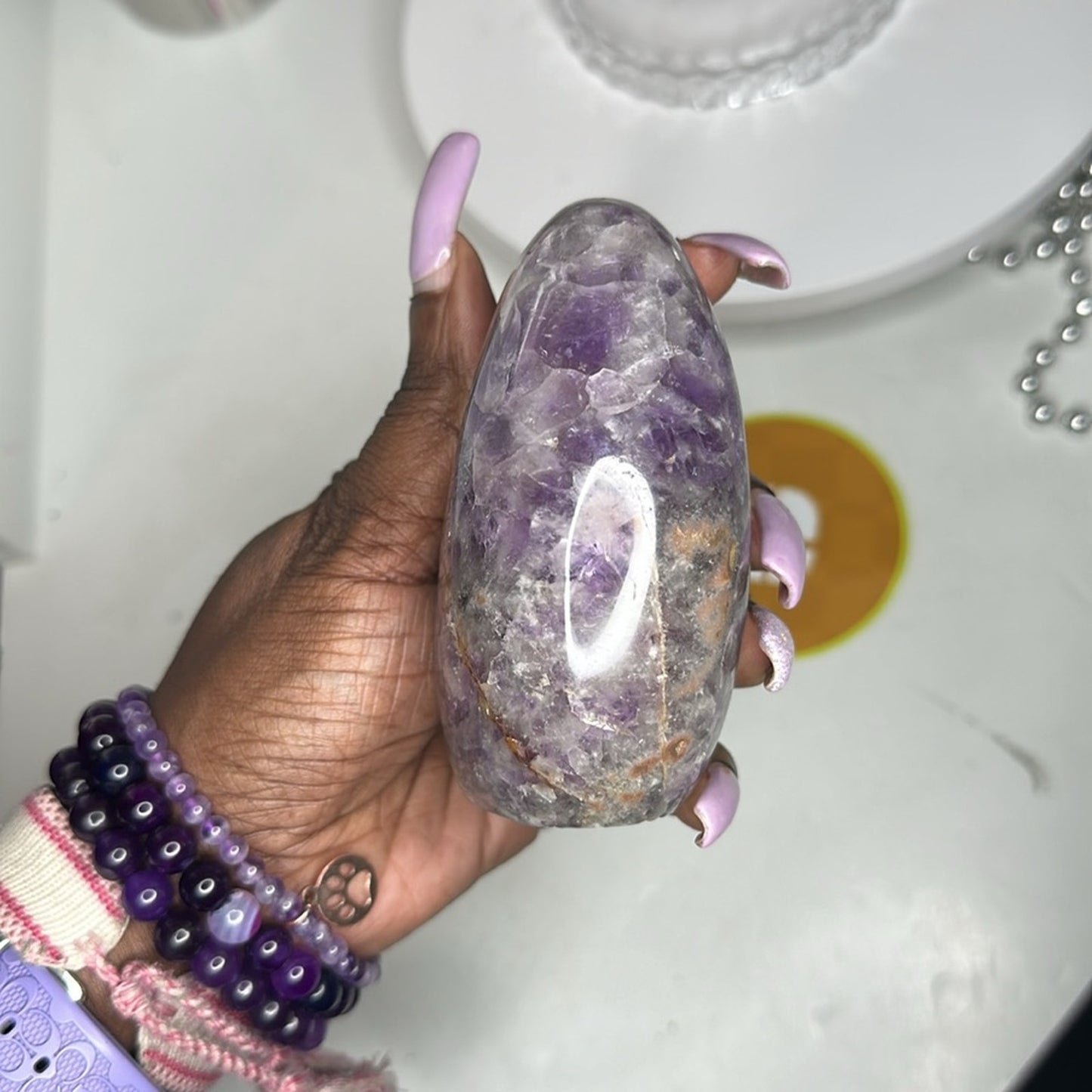 Chevron Amethyst Mountain Medium - CHAMYMTNMED-002