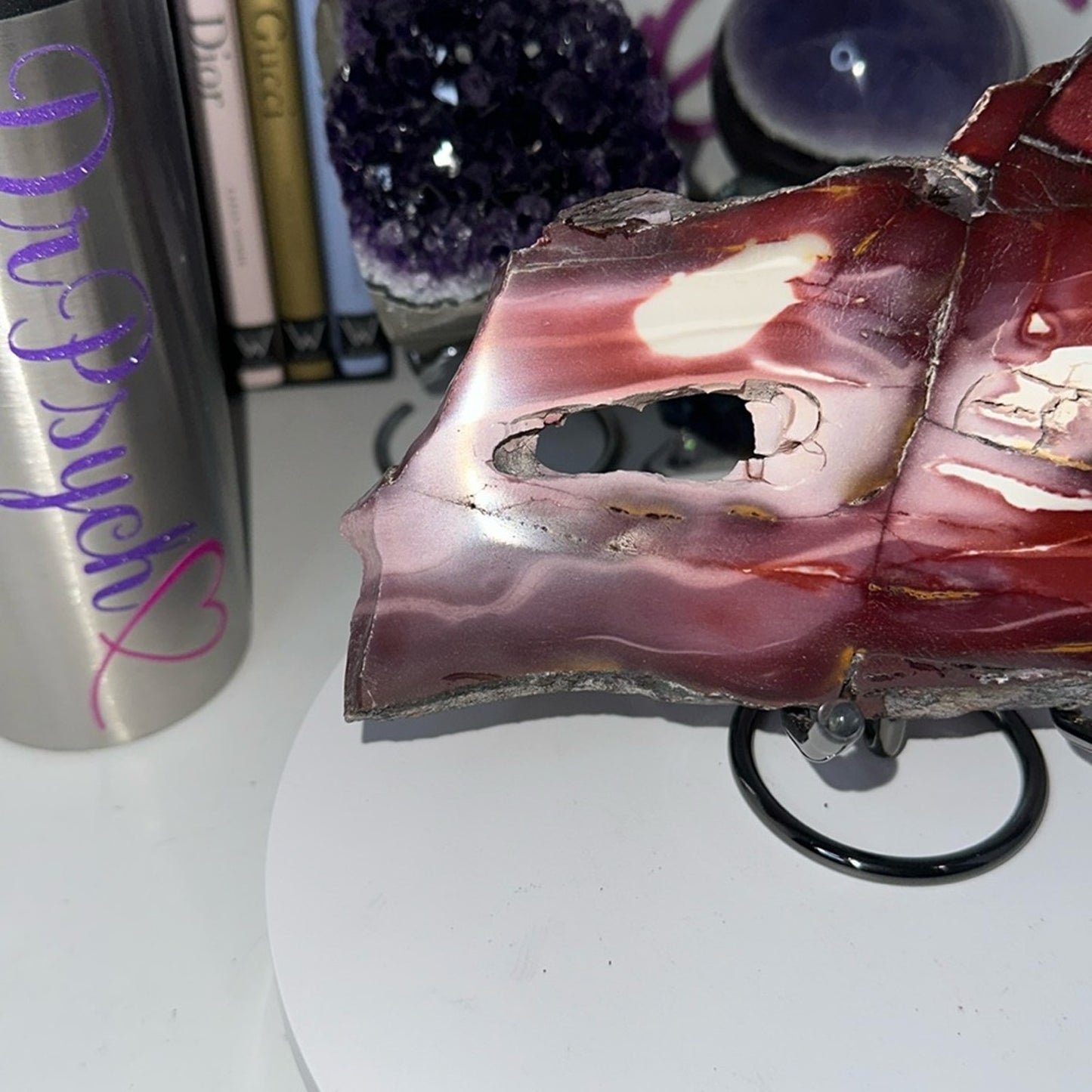 Mookaite slab - Purple Lavender combination MOOKAITESLB-002