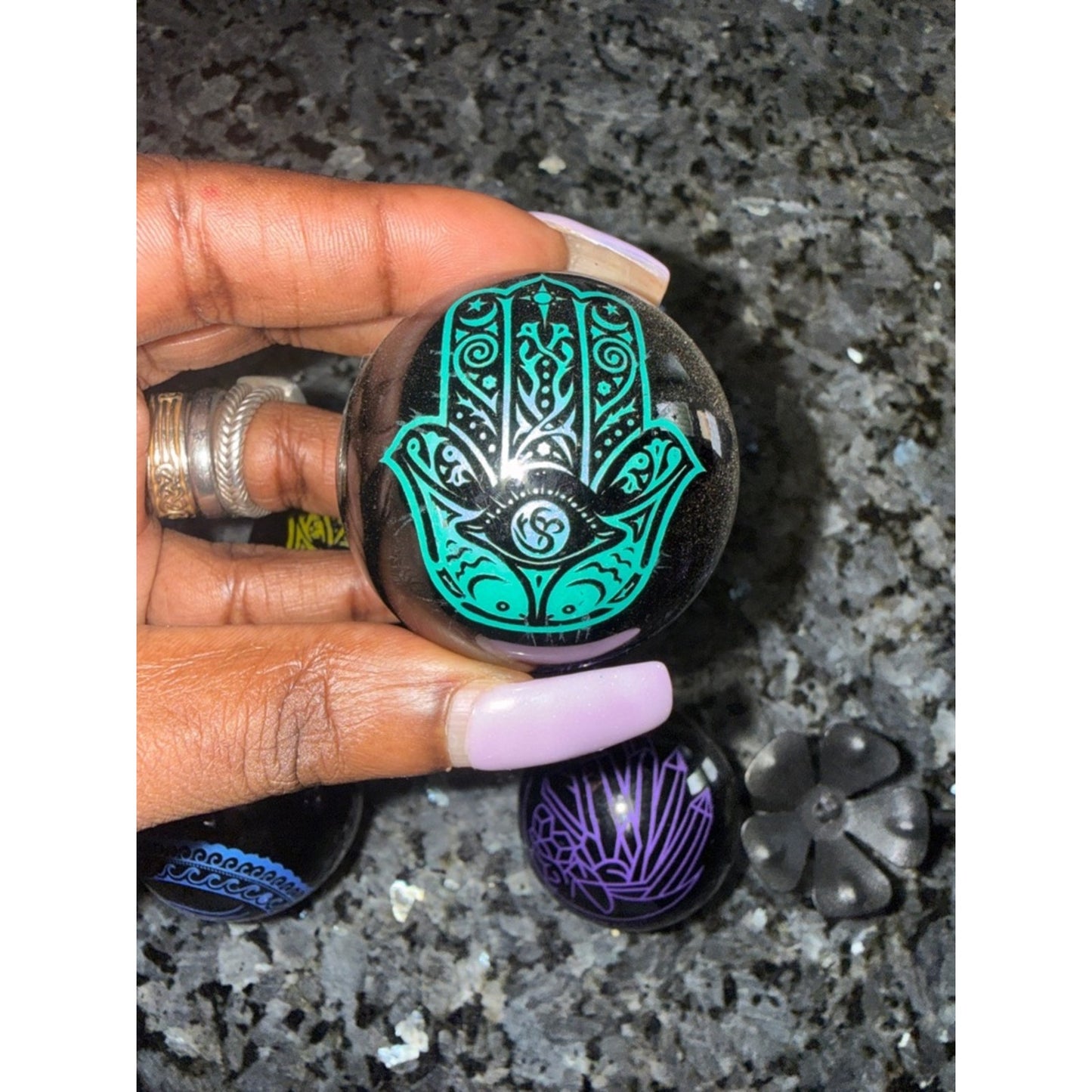 Black Obsidian Spheres - Price for 1