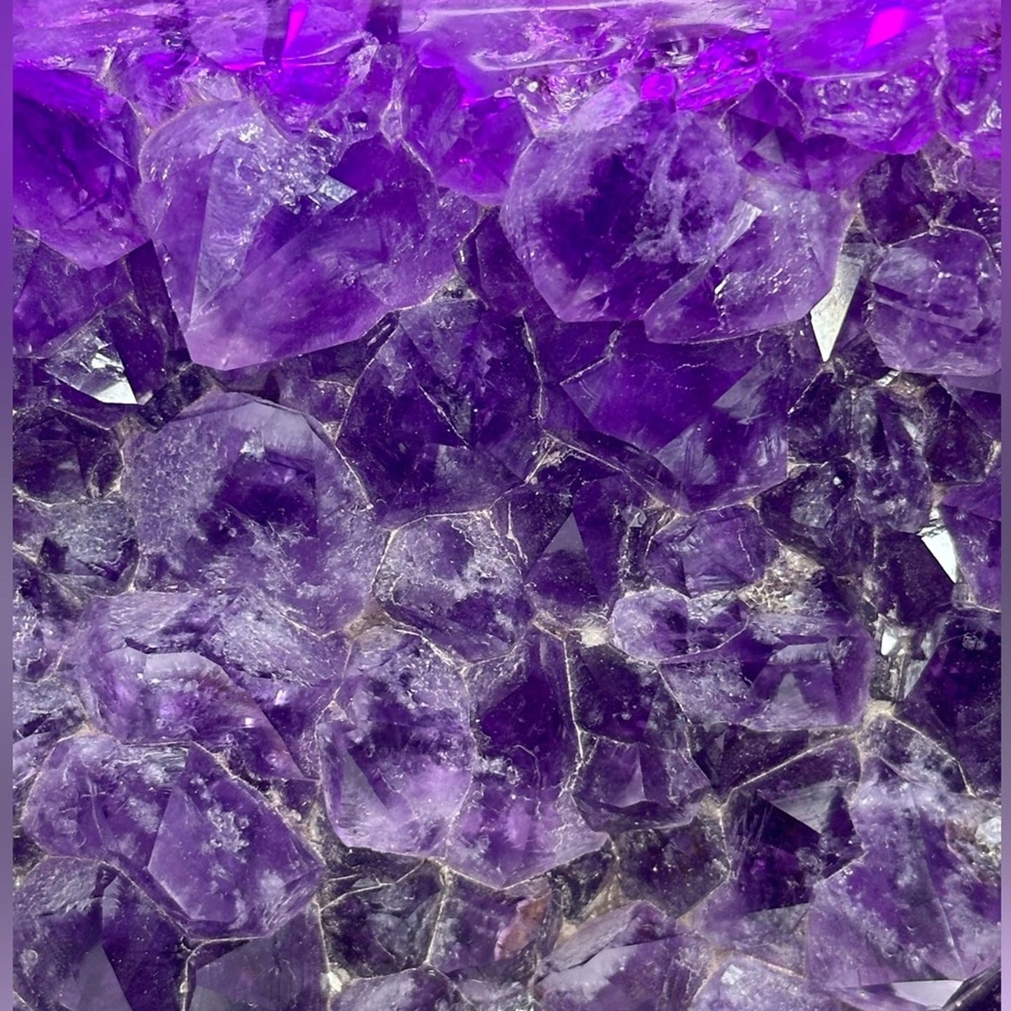 Amethyst Raw & Finished Piece Gorgeous Large Slab