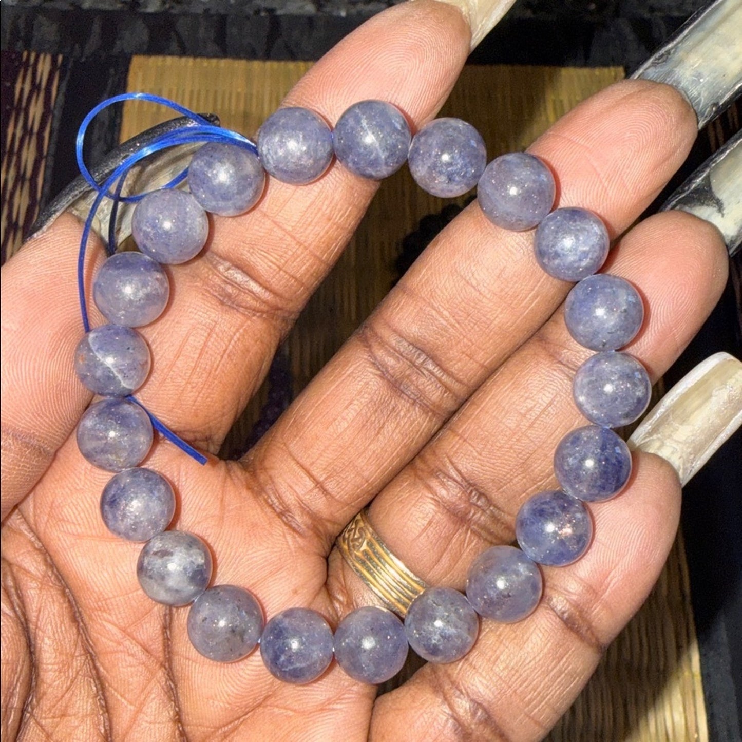 Crystal Beaded Bracelet Set of 7
