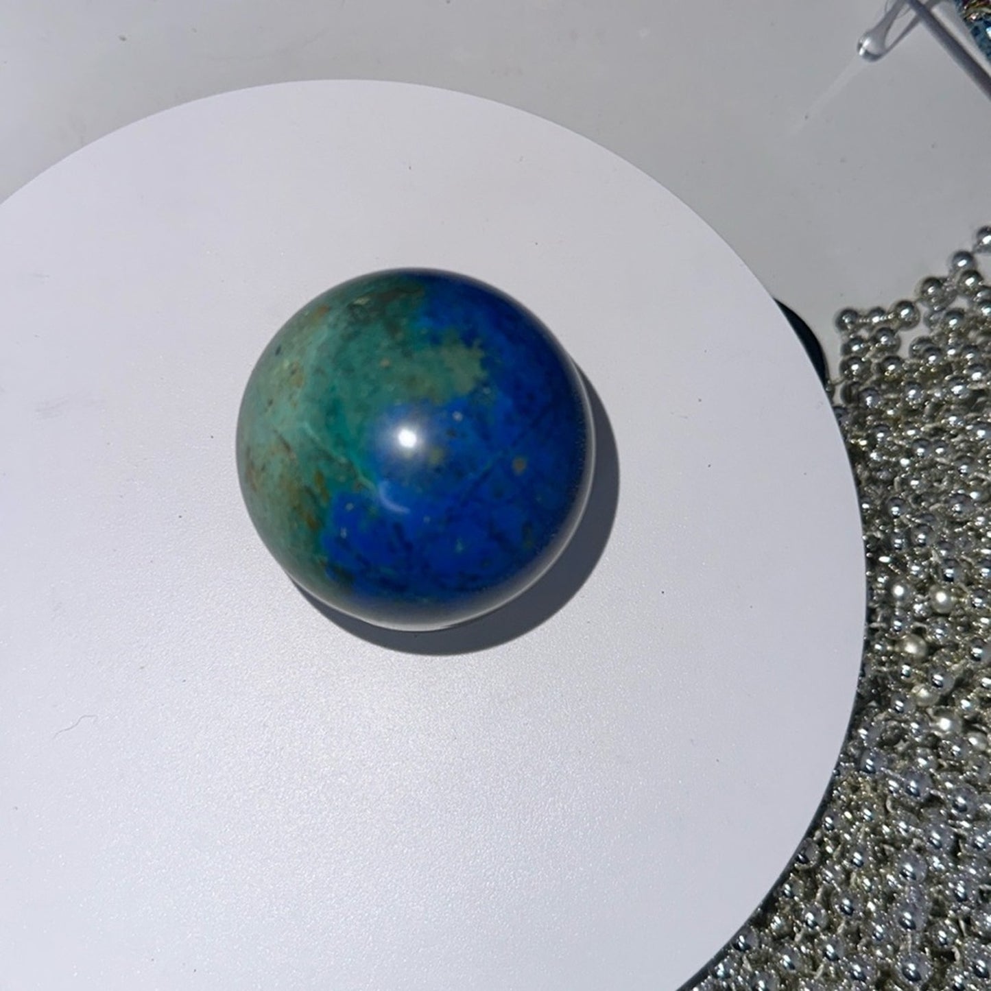 Azurite Sphere 60MM - AZURITESPHR-001
