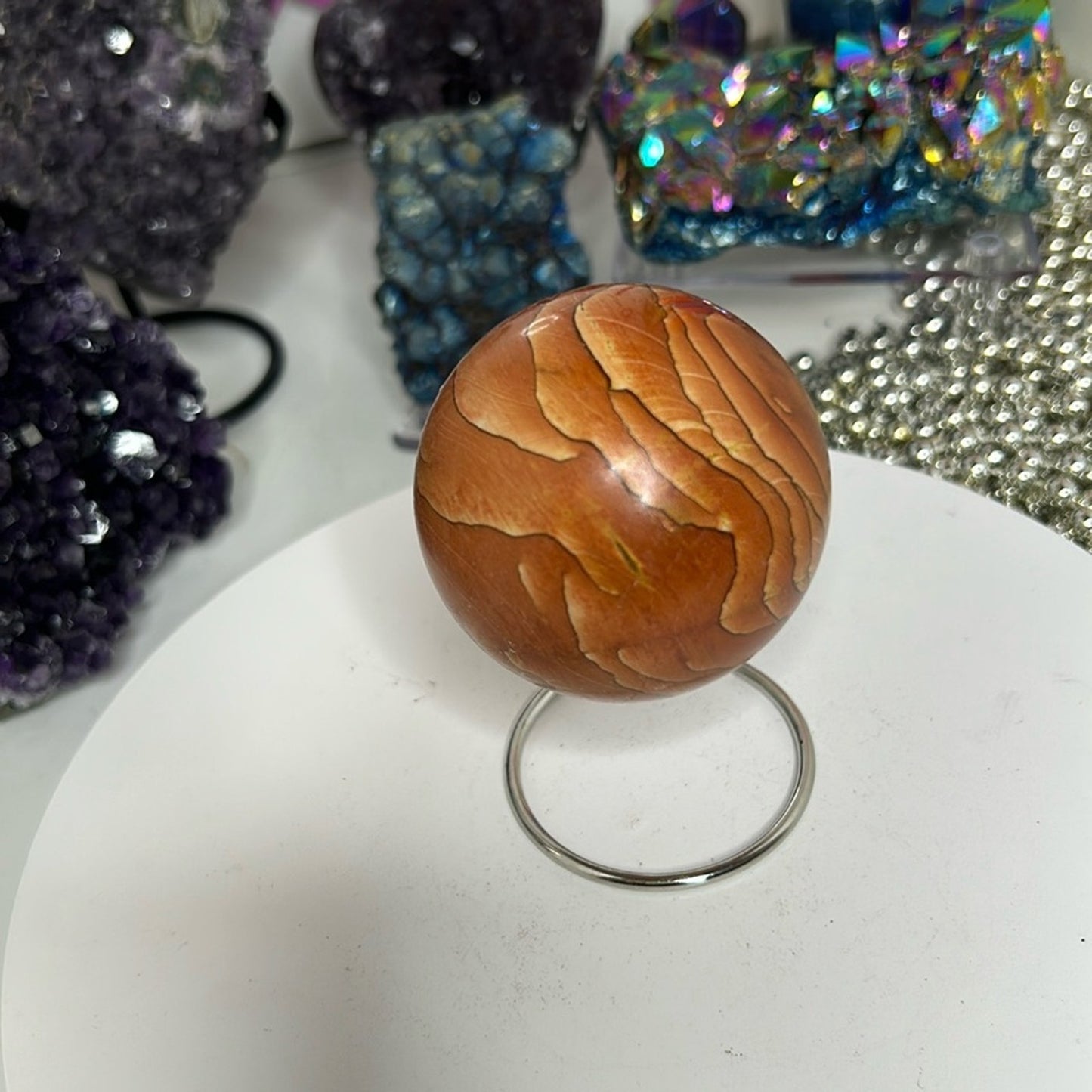 Picture Jasper Sphere - PJASPERSPH-003 61.5MM