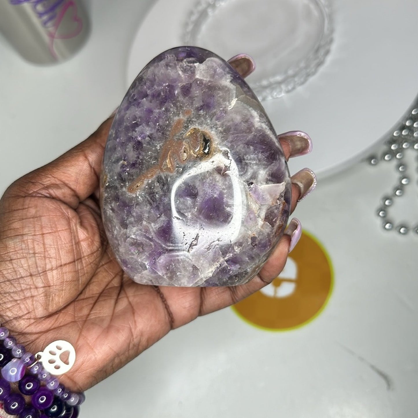 Chevron Amethyst Mountain Medium - CHAMYMTNMED-002