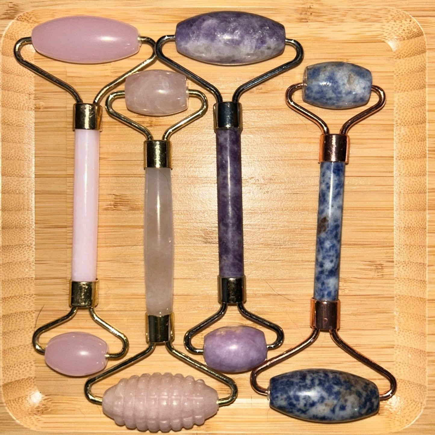 Assorted Natural Gemstone Facial Rollers - PRICE FOR 1 🌹🌹