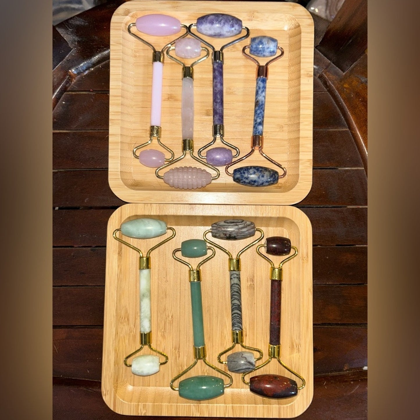 Assorted Natural Gemstone Facial Rollers - PRICE FOR 1 🌹🌹
