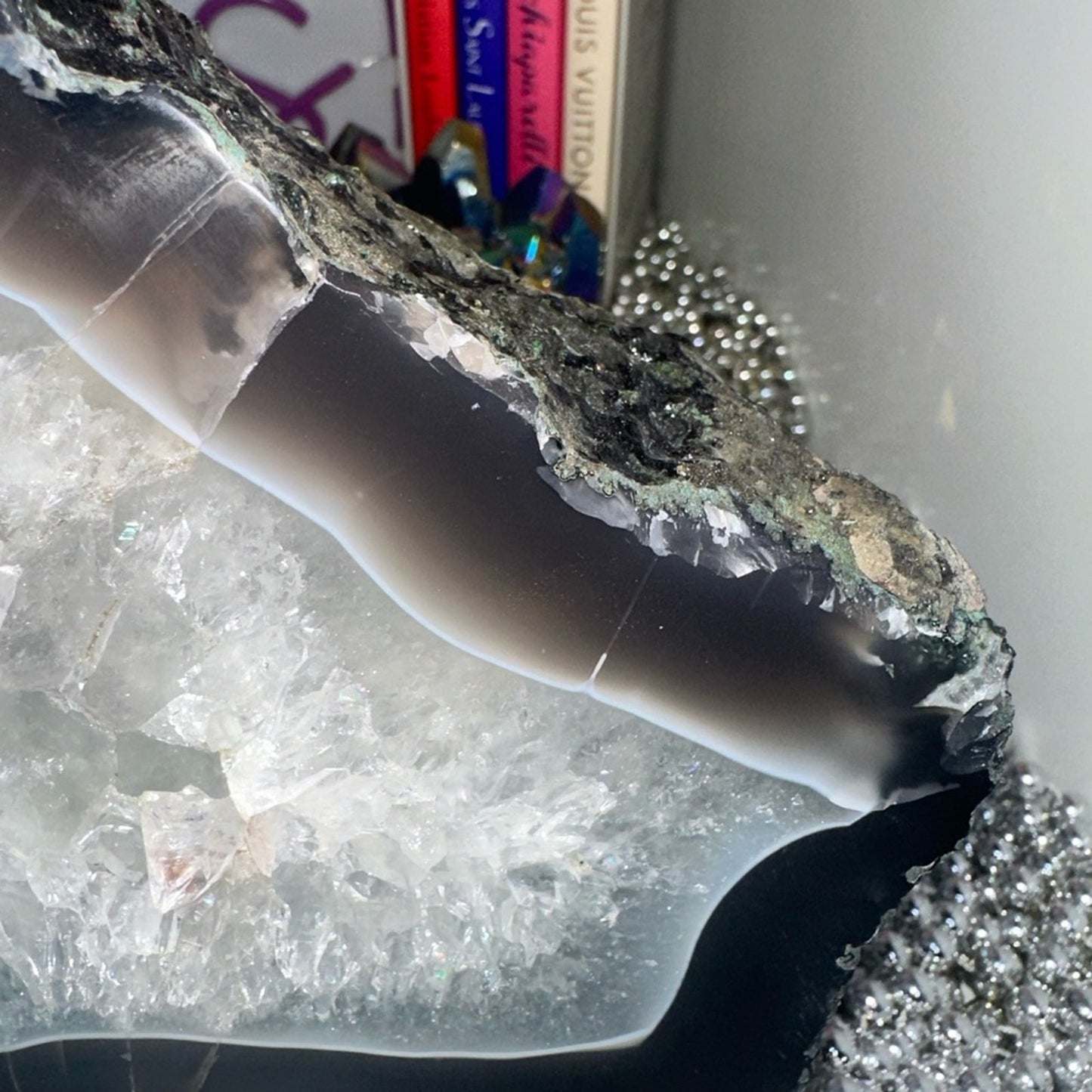 Agate & Amethyst “Mirror Mirror” Sugar Portal - AGMIRPORTL-001