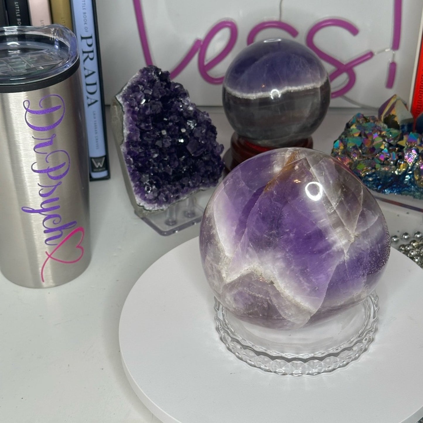 Chevron Amethyst Jumbo Mountain - CHAMYMTNJMB-001