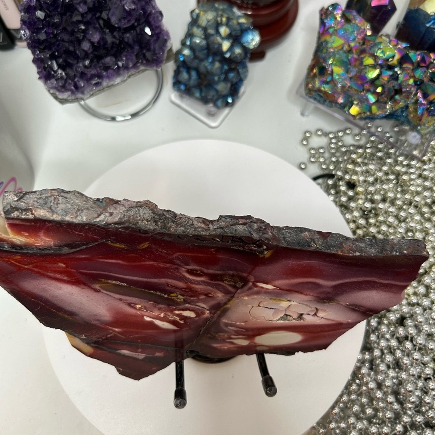 Mookaite slab - Purple Lavender combination! MOOKAITESLB-001