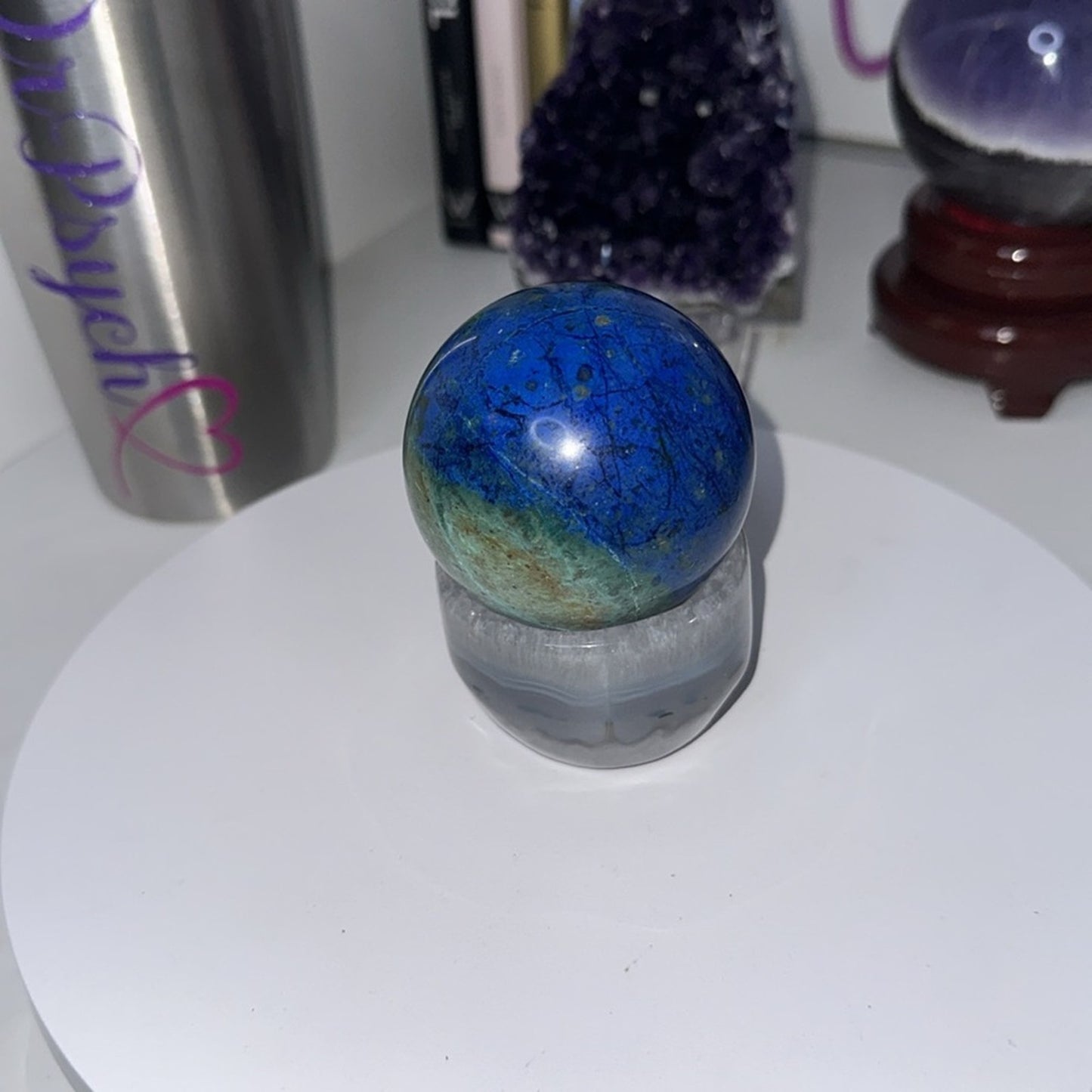 Azurite Sphere 60MM - AZURITESPHR-001