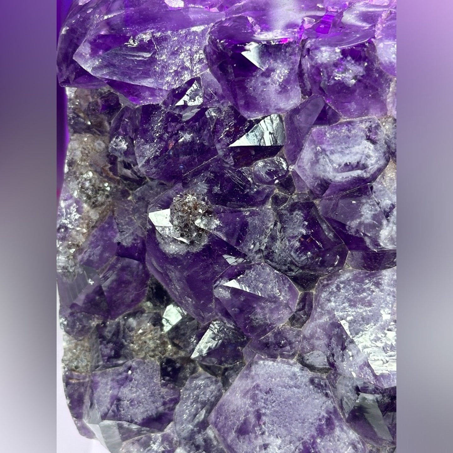 Amethyst Raw & Finished Piece Gorgeous Large Slab