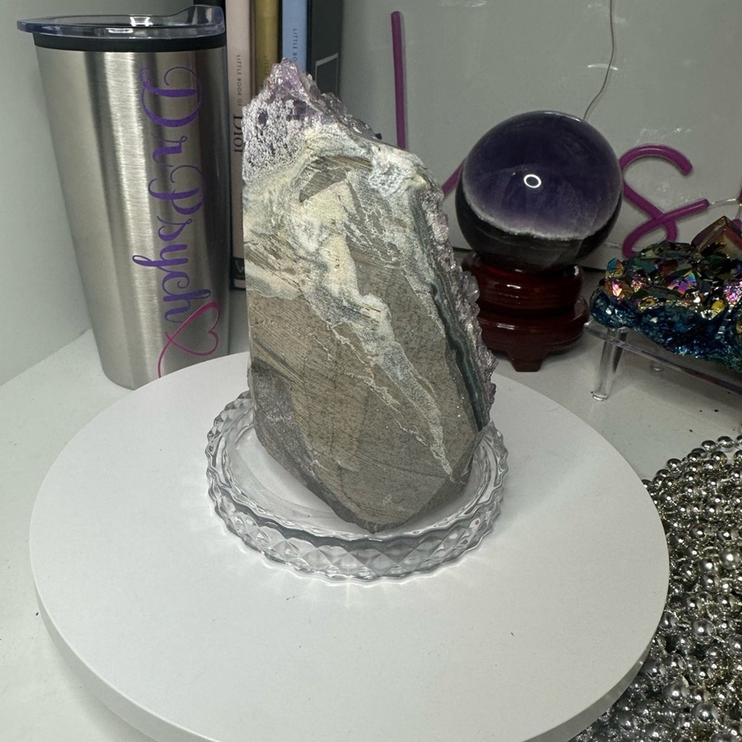 Amethyst Raw Freeform Sugar Points  - AMYCLCPT-001 125MM