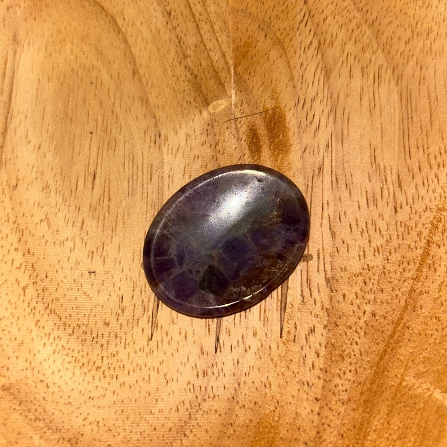 Chevron Dream Amethyst Worry stone set - DRAMYWRYSET-002