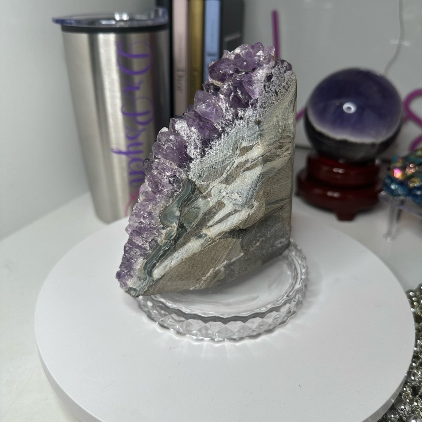 Amethyst Raw Freeform Sugar Points  - AMYCLCPT-001 125MM