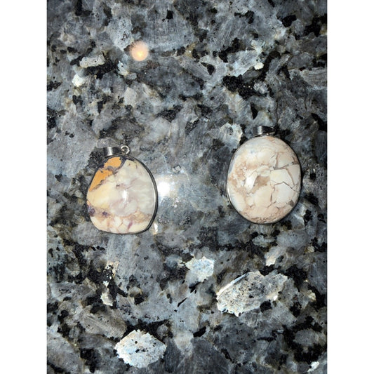 Tiffany Stone Utah Stainless Bale Pendant PRICE FOR ONE