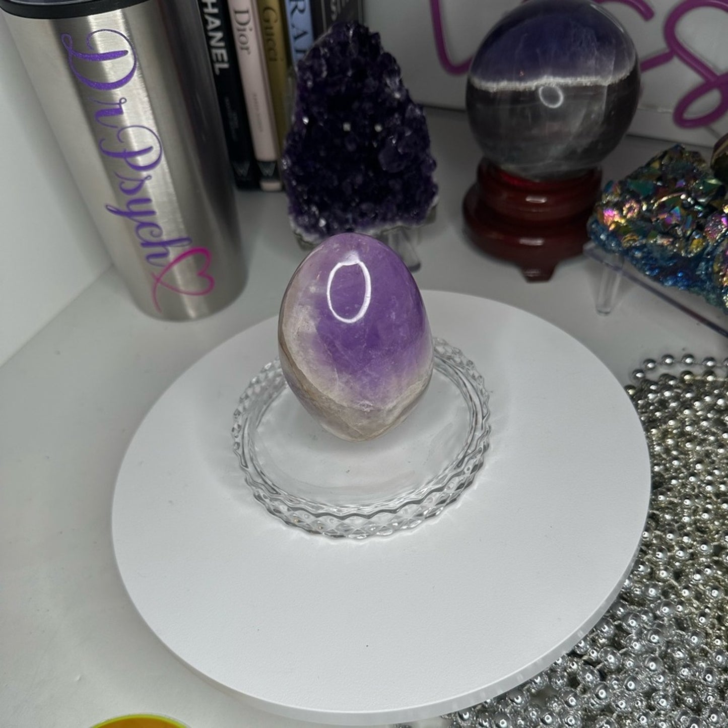 Chevron Amethyst Mountain Small - CHAMYMTNSML-001