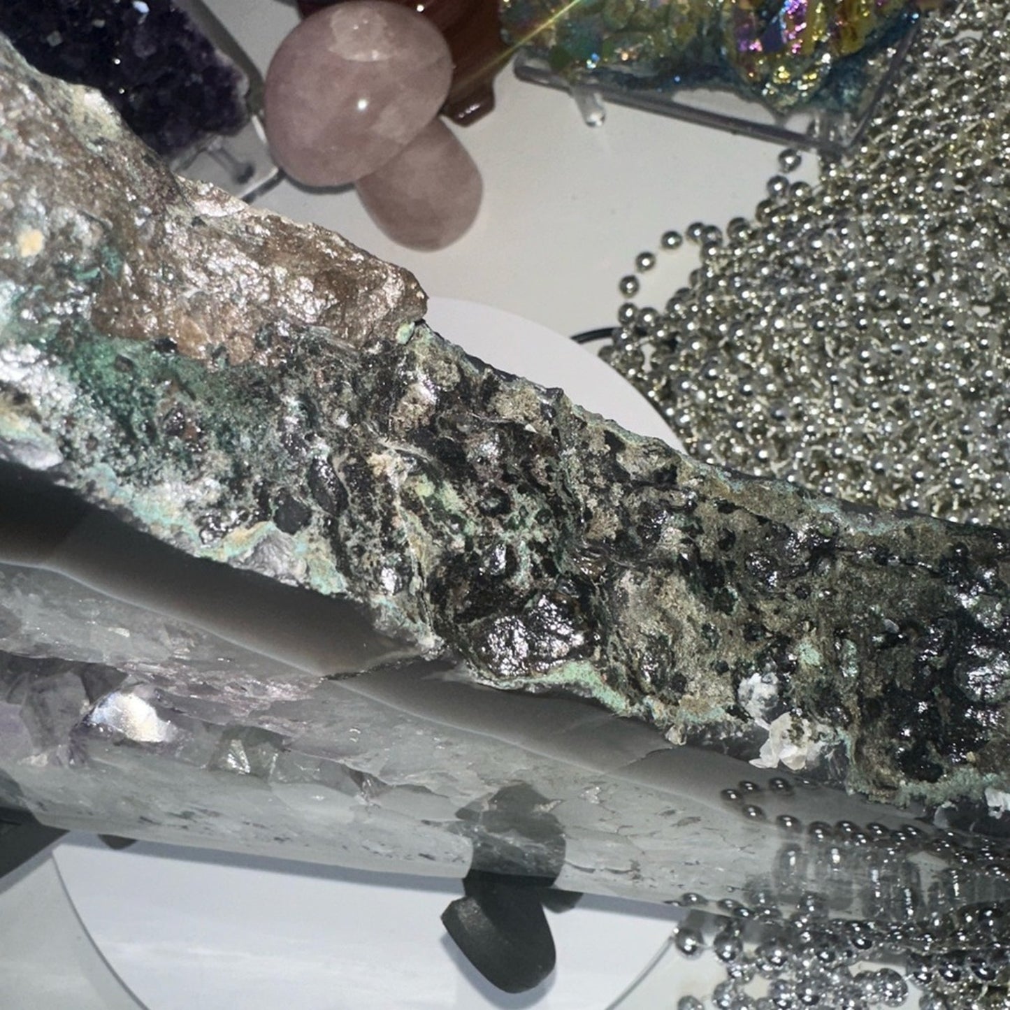 Agate & Amethyst “Mirror Mirror” Sugar Portal - AGMIRPORTL-001