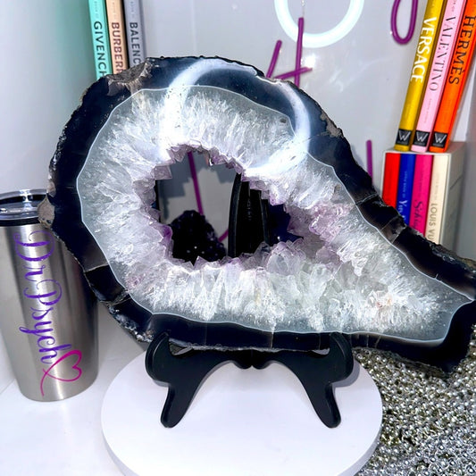 Agate & Amethyst “Mirror Mirror” Sugar Portal - AGMIRPORTL-001