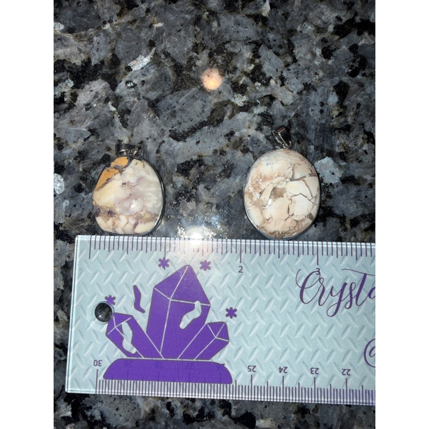 Tiffany Stone Utah Stainless Bale Pendant PRICE FOR ONE