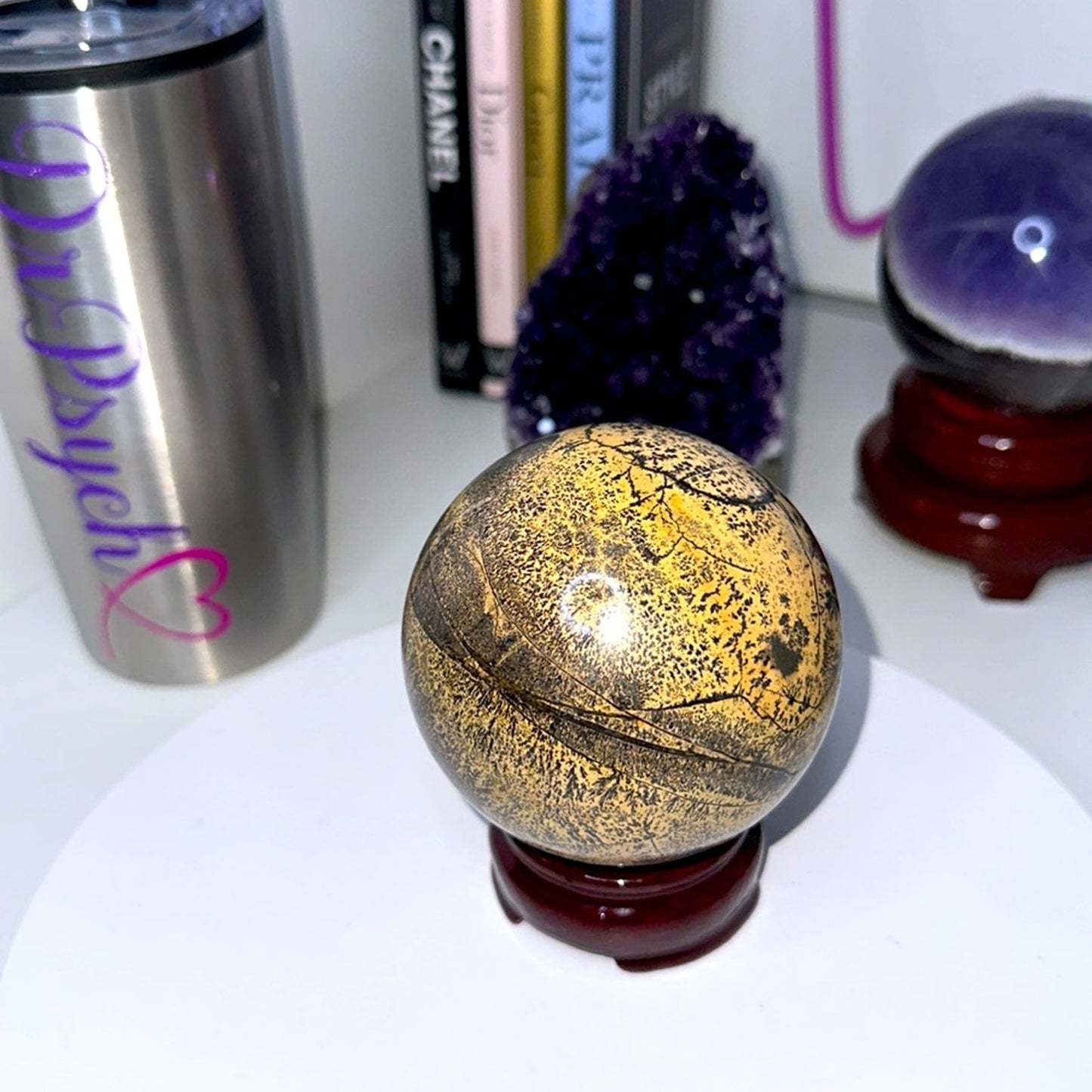 Picture Jasper Sphere - PJASPERSPH-001 78MM