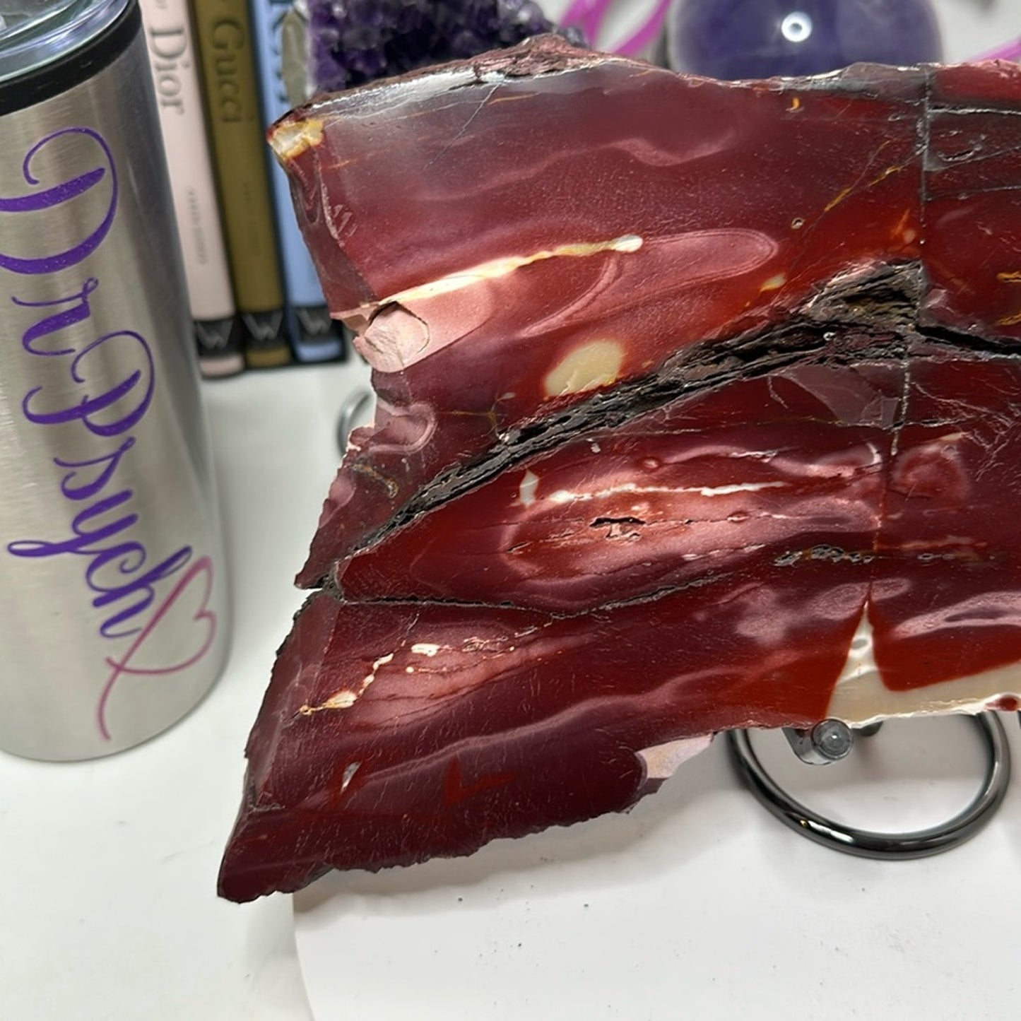 Mookaite Large slab - Purple lavender combination! MOOKAITESLB-004