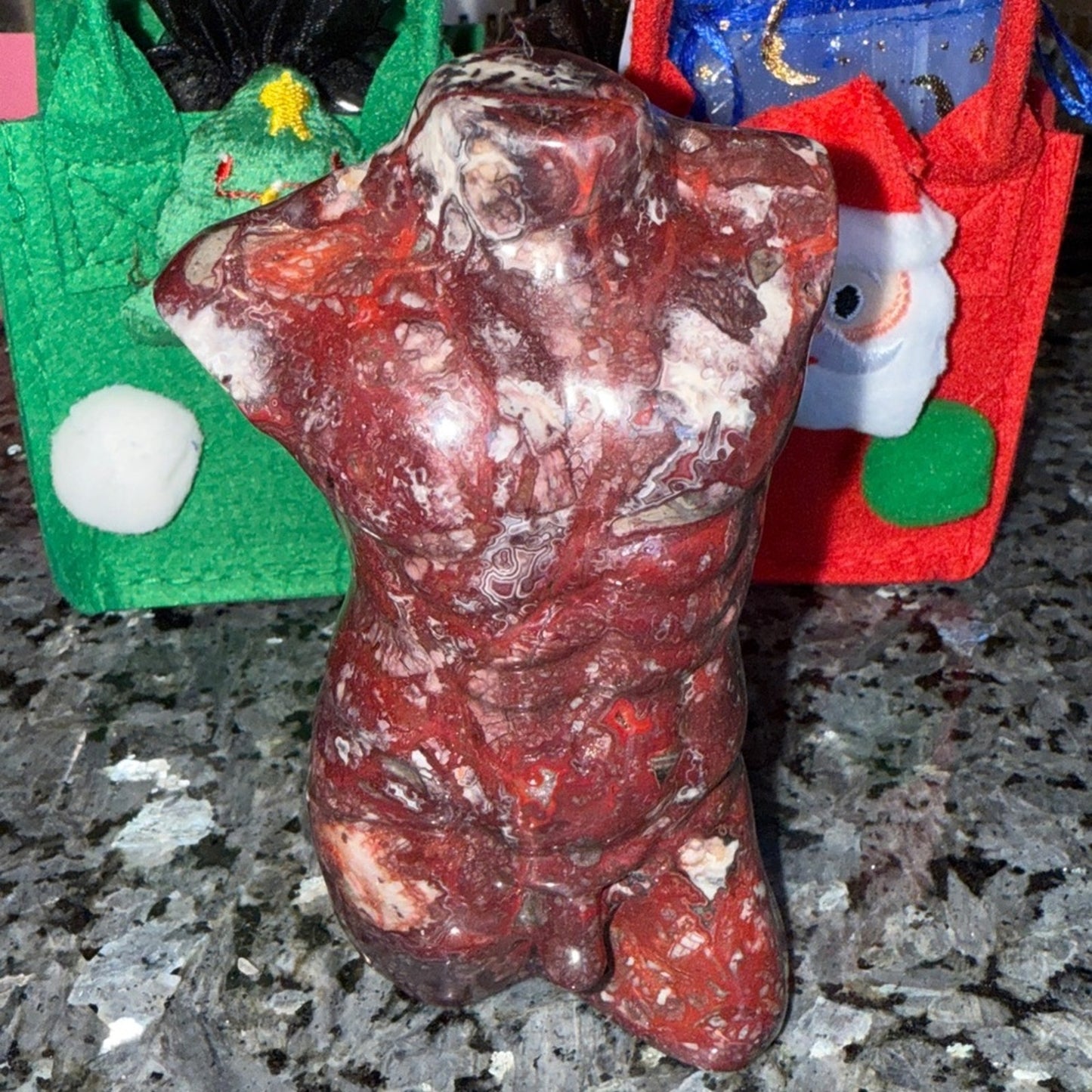 Male Body/Adonis/Homme Form - Mexican Lace Agate