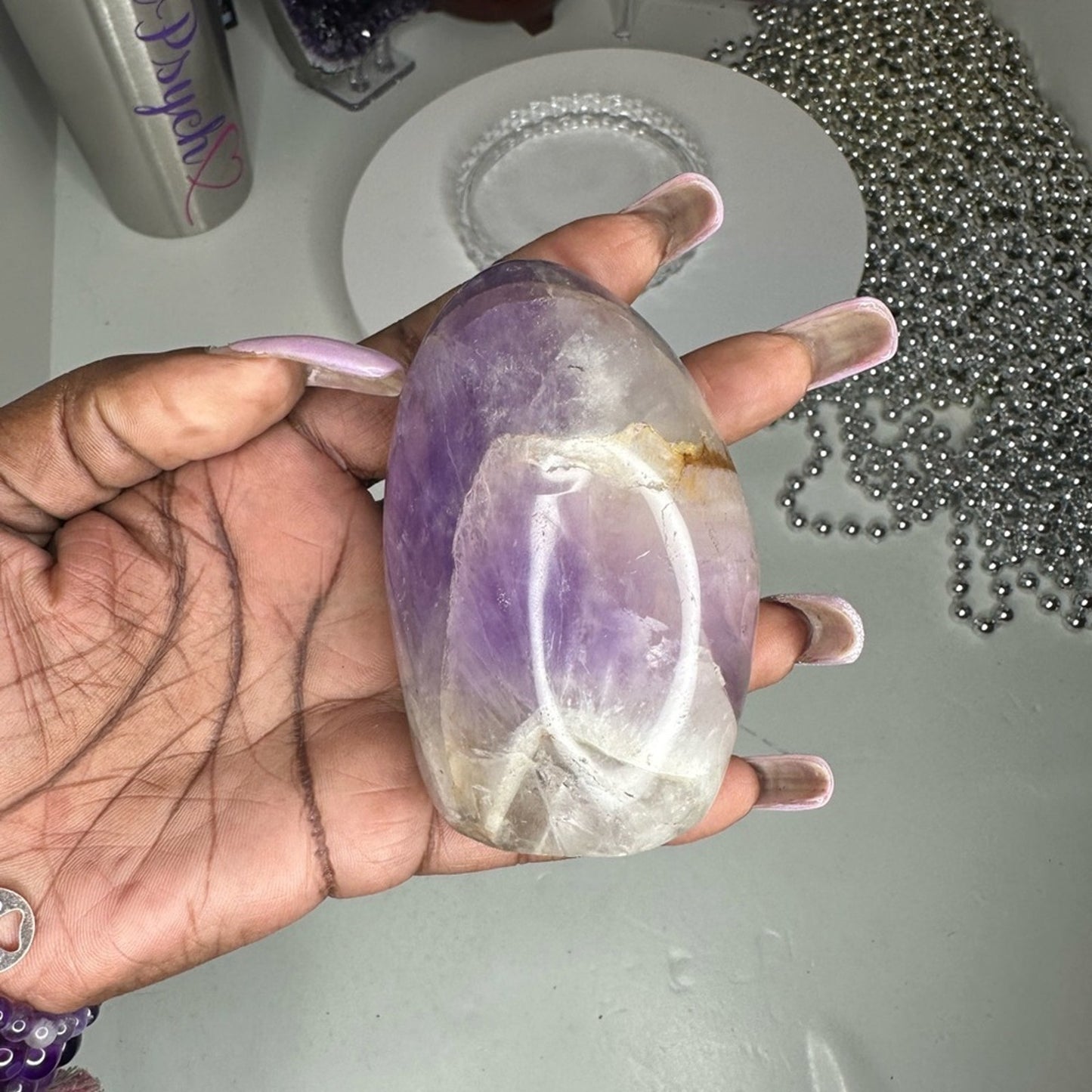 Chevron Amethyst Mountain Small - CHAMYMTNSML-001