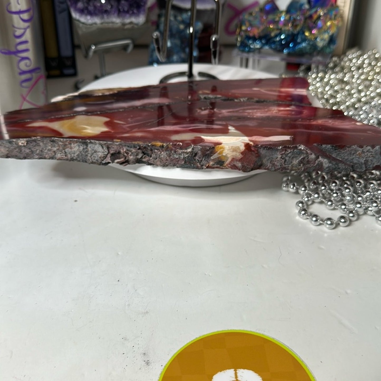 Mookaite Large slab - Purple Lavender combination! MOOKAITESLB-005