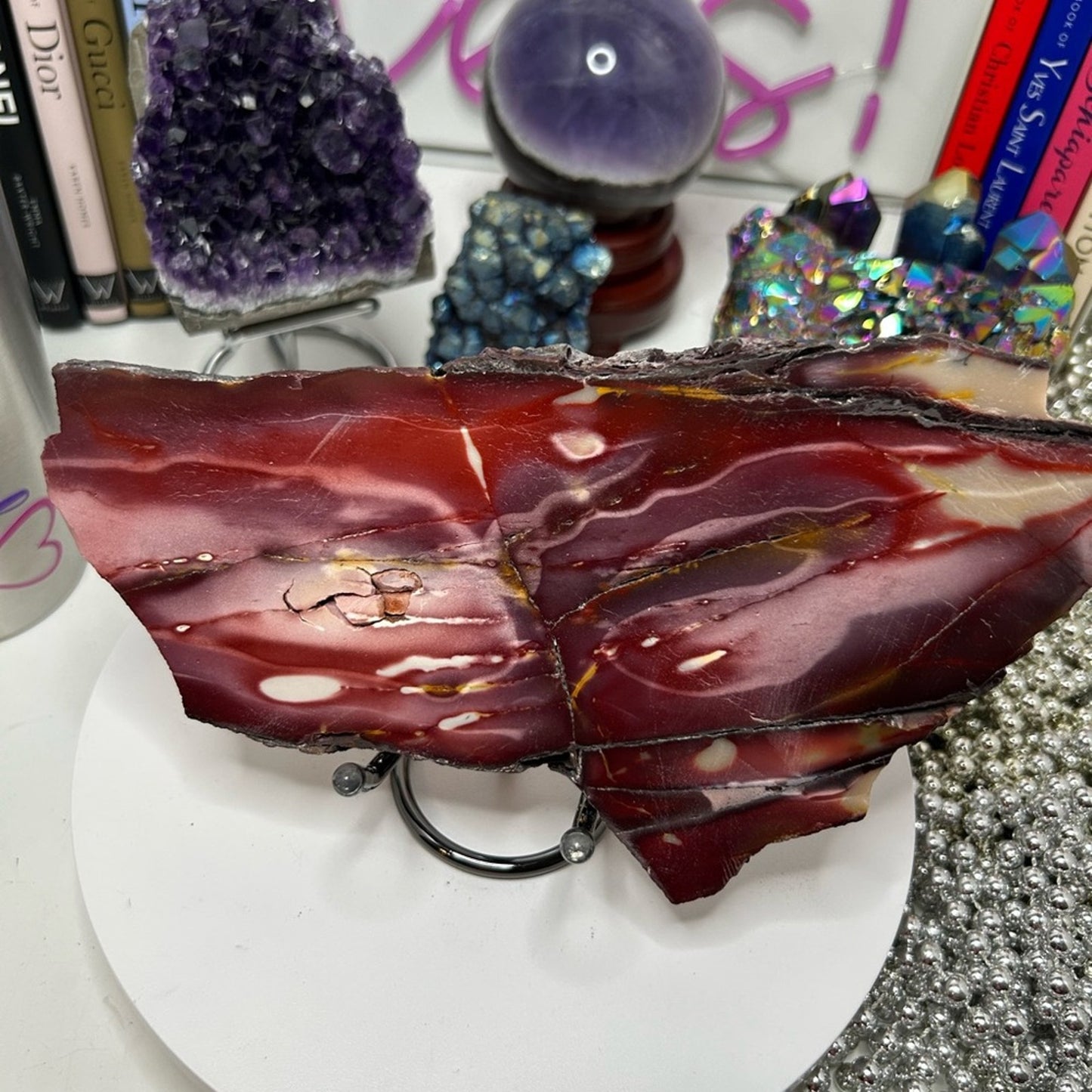 Mookaite slab - Purple Lavender combination! MOOKAITESLB-001