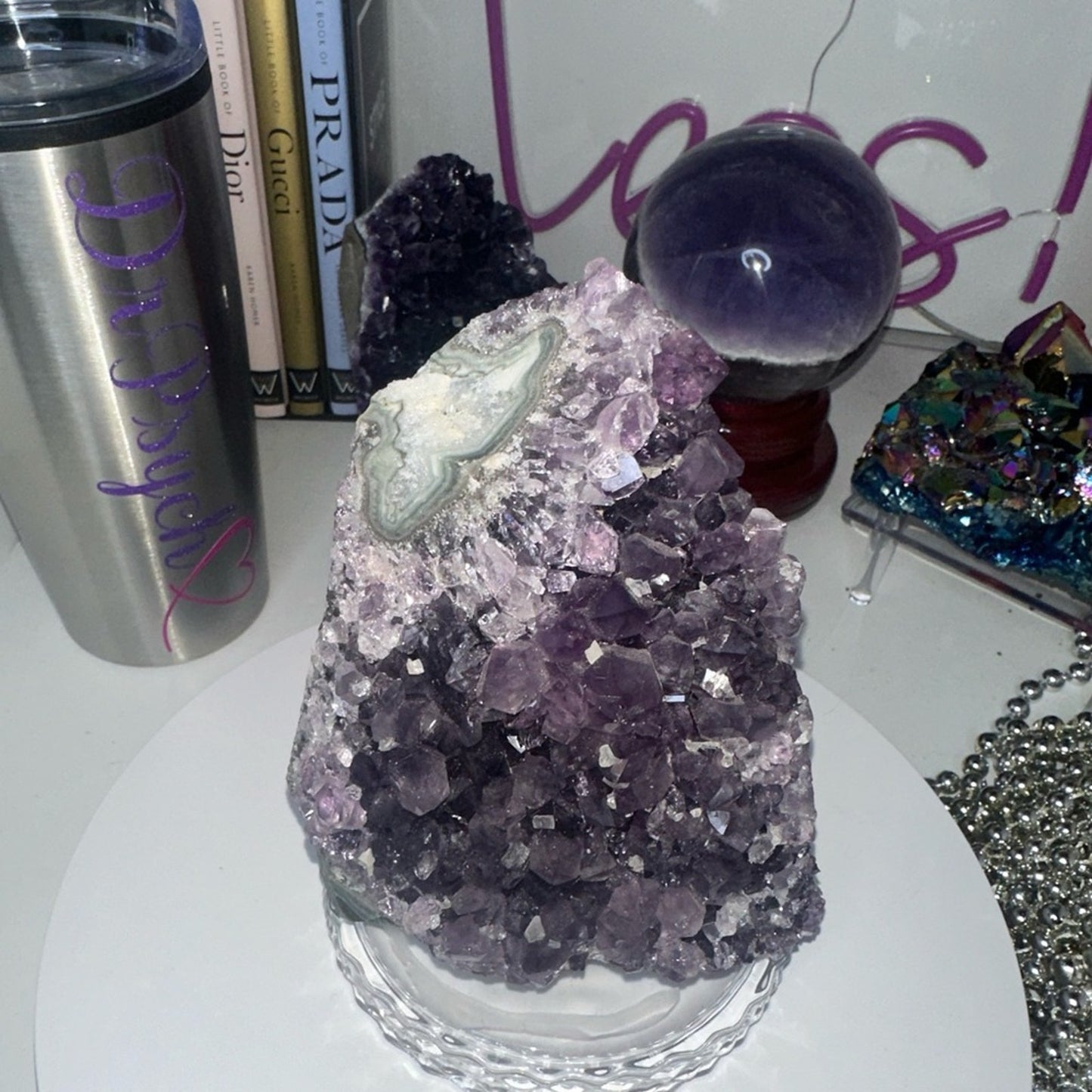 Amethyst Raw Freeform Sugar Points  - AMYCLCPT-001 125MM