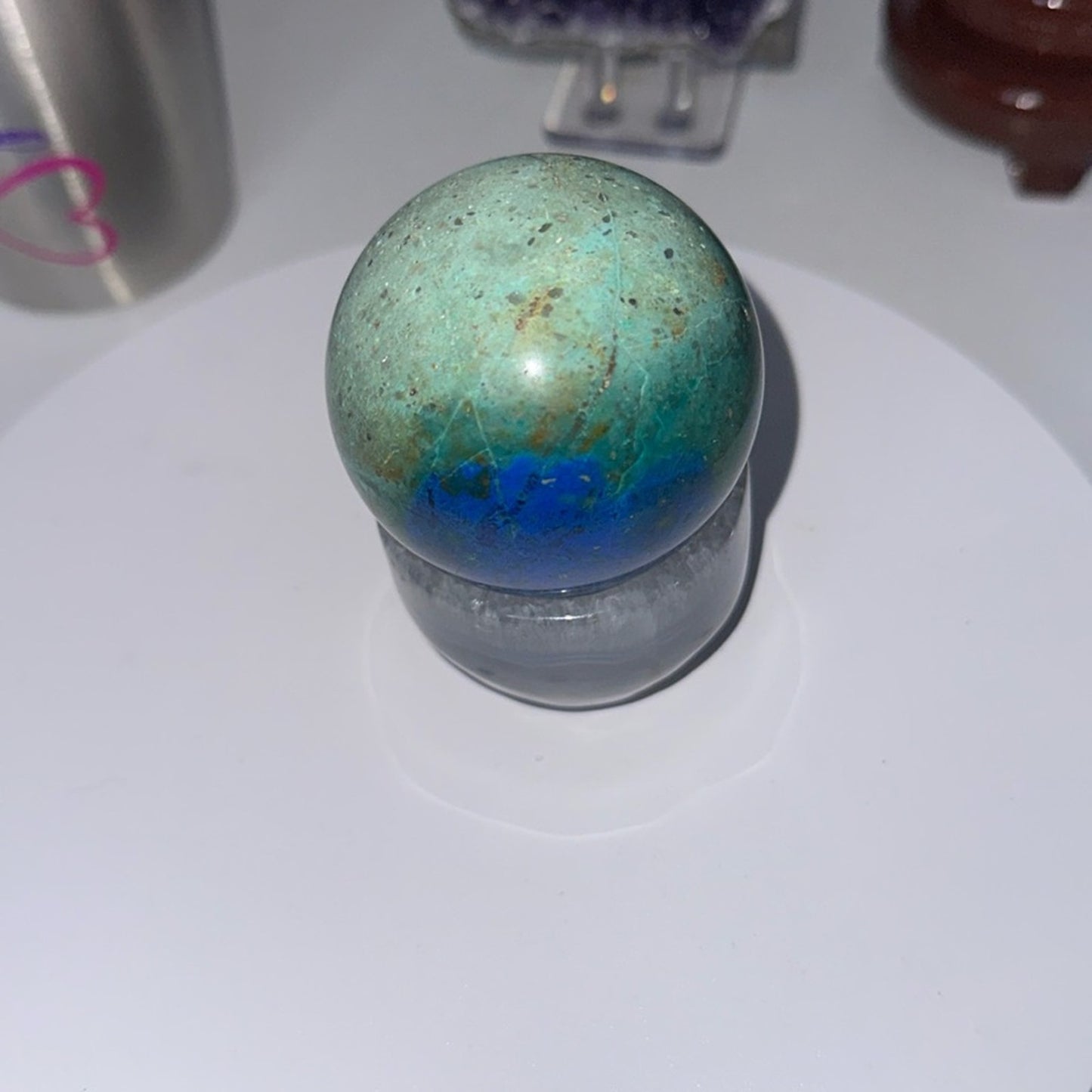 Azurite Sphere 60MM - AZURITESPHR-001