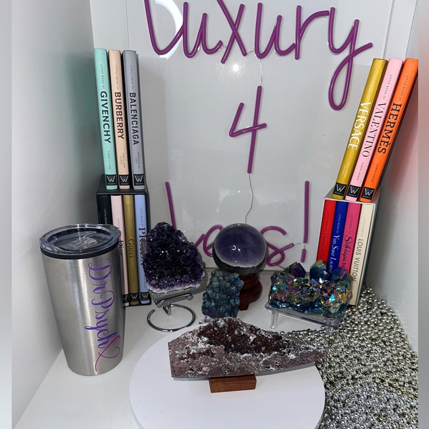 Amethyst Raw “Yam” with Red and Green Quartz inclusions & sugar AMYREDGRNYAM-001