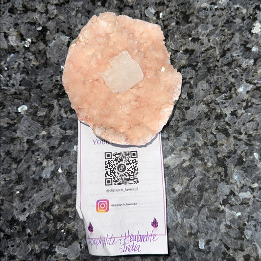 Apophyite & Heulandite Cluster from India