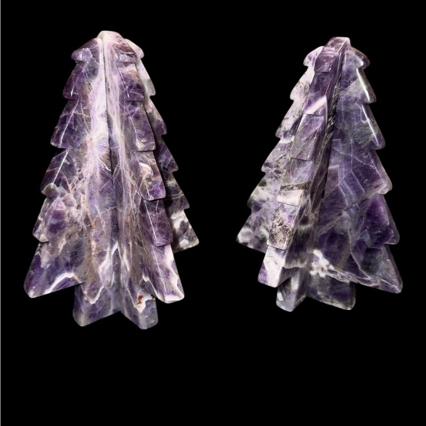 Crystal Tree Puzzle Piece - Pick 1 - Ocean Jasper or Dream Amethyst