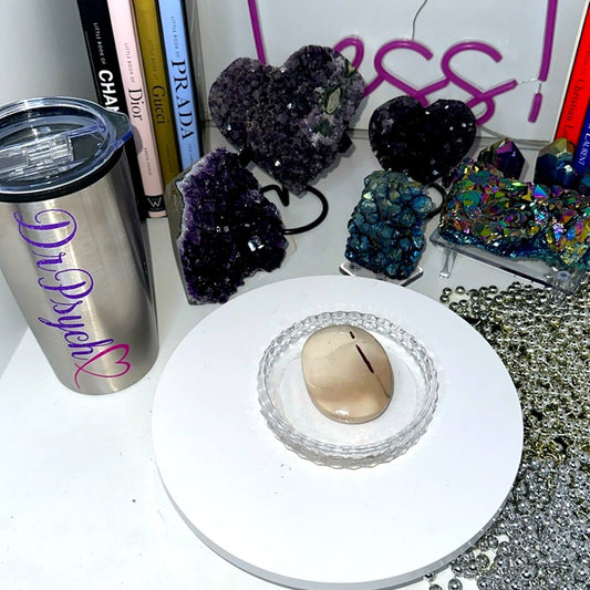 Mookaite Palm stone - MOOKAITEPLM-WHT001