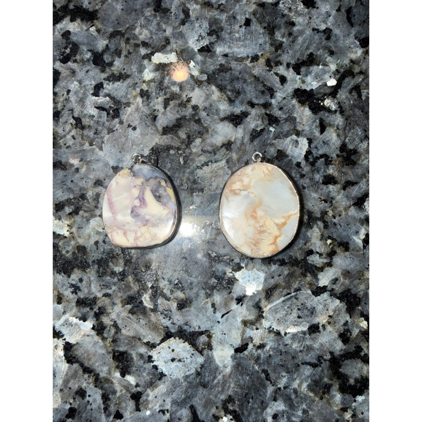 Tiffany Stone Utah Stainless Bale Pendant PRICE FOR ONE